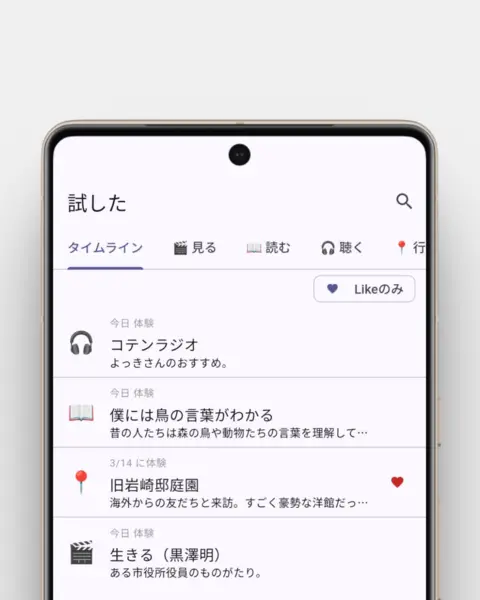 試したら、どうだった？